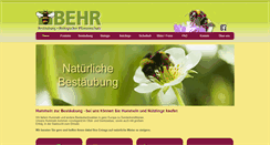 Desktop Screenshot of bestaeubungsimker.de